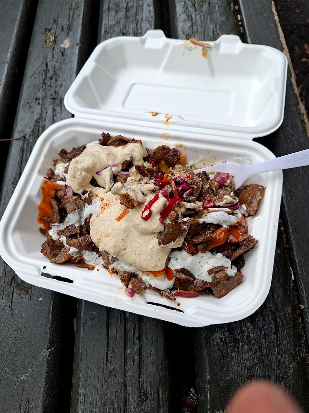 Loaded Meat on Chips (Halal Snack Pack)